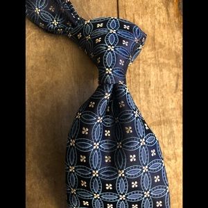 Ike Behar Tie - Hand Tailored -Silk - NWOT - Blue!